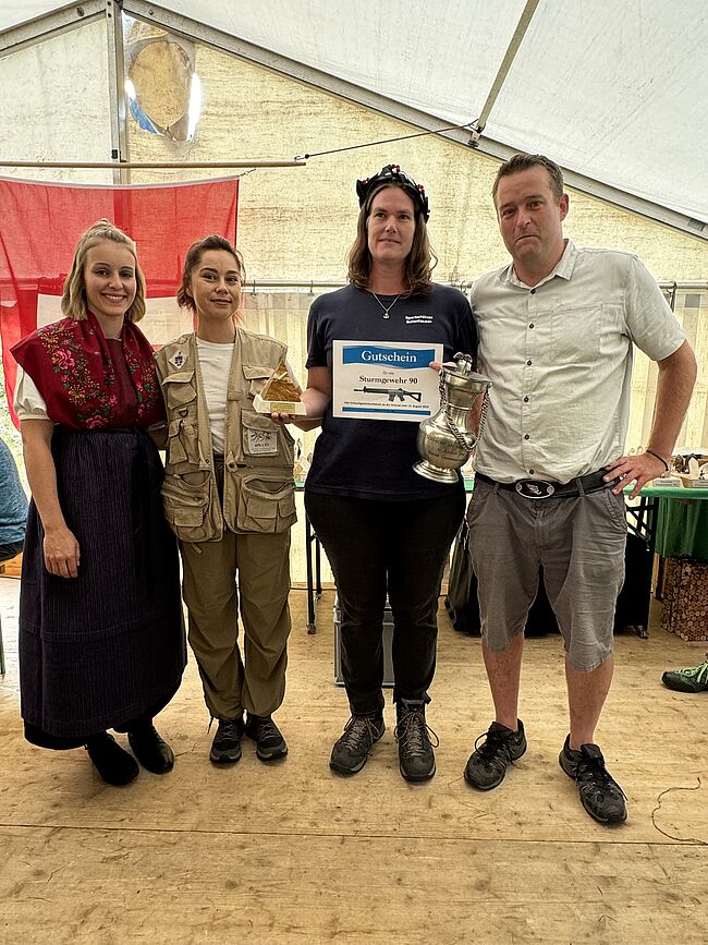 Silvia van Leenen, Gewinnerin der Bundesgabe: Sturmgewehr 90