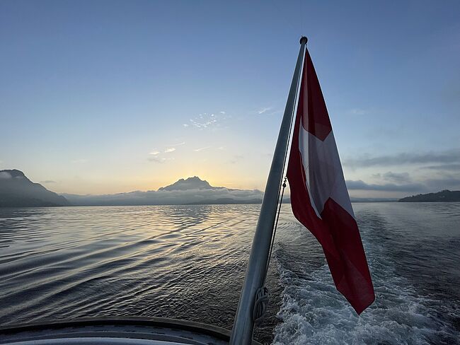 Vierwaldstättersee mit Blick auf den Pilatus